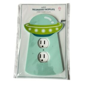 UFO‎ and Strawberry Decorative Faceplates for Standard Electrical Outlets